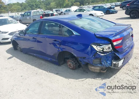 2020 Honda Accord Sport из США, поврежденный, VIN 1HGCV1F31LA076008